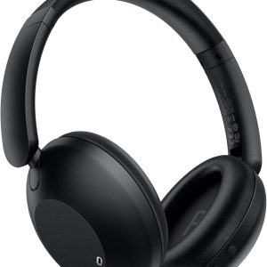 Active Noise Canceling Headphones, Over Ear Wireless Headphones with Mic, 60 Hours Play Time Bluetooth Headphones with Deep Bass, Foldable Lightweight Headphones with HiFi Audio for Music