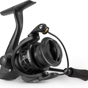 Piscifun Carbon X Spinning Reels, Light to 5.1oz, Carbon Frame and Rotor, 33LBs Max Drag, 10+1 Shielded BB, 5.2:1/6.2:1 High Speed Gear Ratio, Smooth Powerful Saltwater Freshwater Spinning Reel